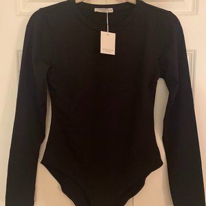 Black Long Sleeve Body Suit
